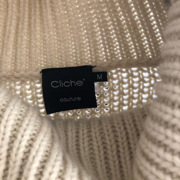 Oversized knitted sweater - Picture 4 of 5